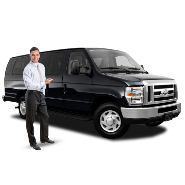 Passenger van for Acworth to Atlanta Airport transportation